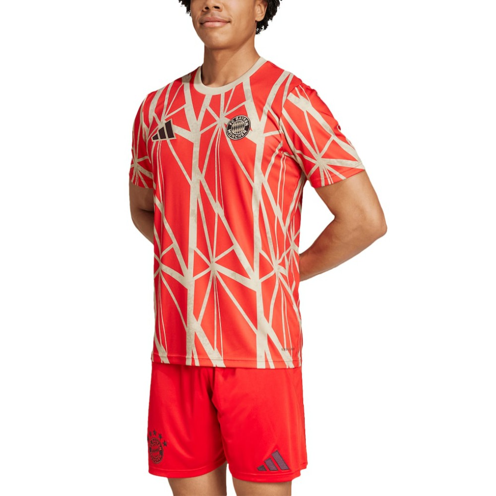 Bayern Munich 2024/25 Pre-Match Top Red - Adidas on sale