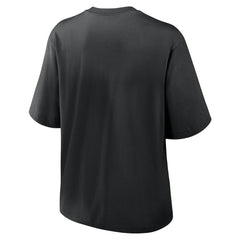 Las Vegas Raiders Women's Boxy T-Shirt - Black T-shirts