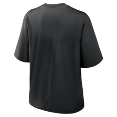 Atlanta Falcons Women's Boxy T-Shirt - Black T-shirts