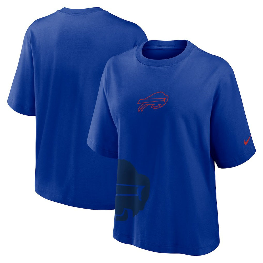 Buffalo Bills Women's Boxy T-Shirt - Royal T-shirts
