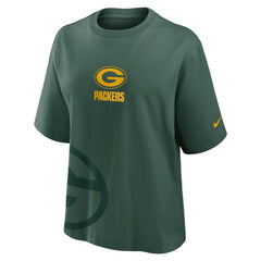 Green Bay Packers Women's Boxy T-Shirt - Green T-shirts