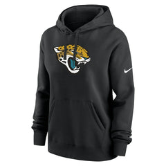 Jacksonville Jaguars Women's Club Fleece Hoodie - Black Hoodies
