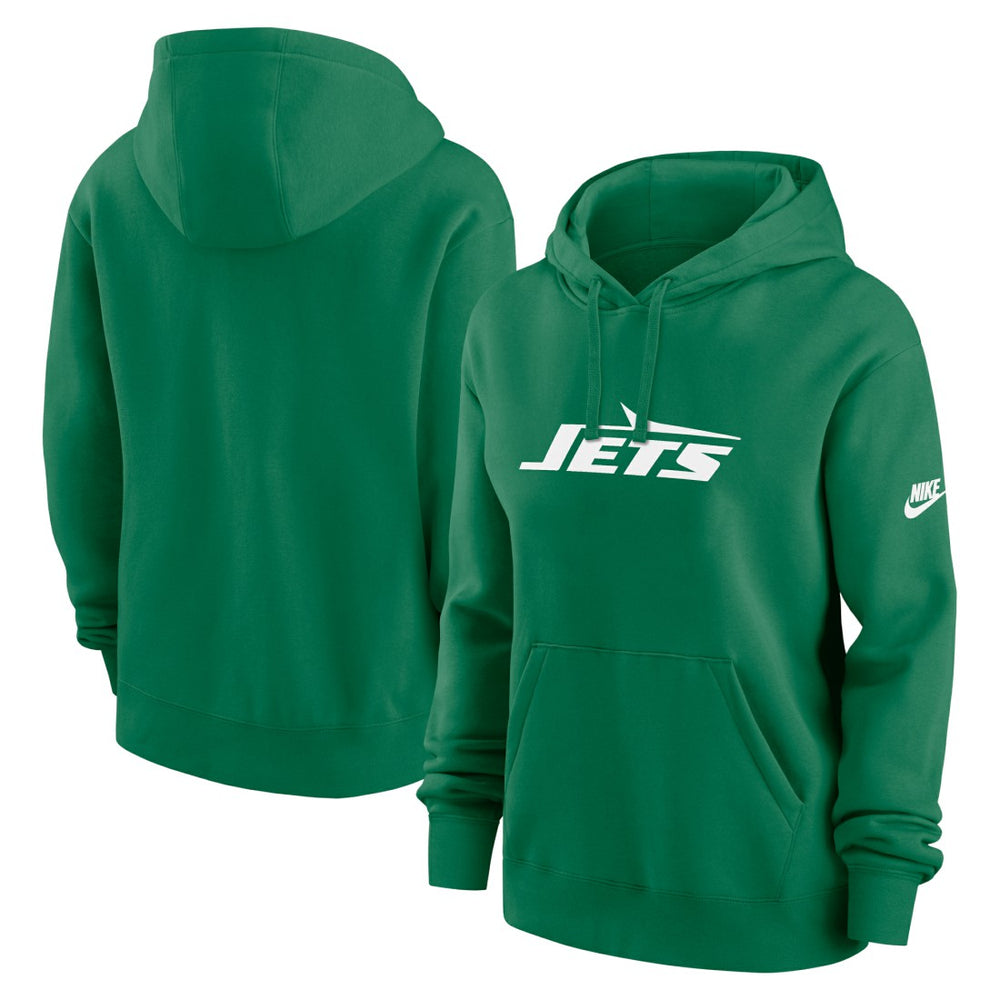 New York Jets Women's Club Fleece Hoodie - Green Hoodies