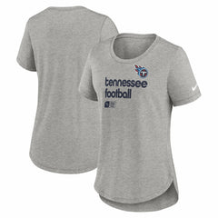 Tennessee Titans Women's Team Shout Out Tri-Blend T-Shirt - Heather Gray T-shirts