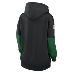 New York Jets Women's Sideline Essential Hoodie - Black Hoodies