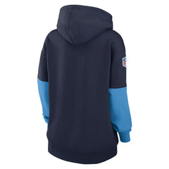 Tennessee Titans Women's Sideline Essential Hoodie - Navy Hoodies
