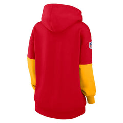 Kansas City Chiefs Women's Sideline Essential Hoodie - Red Hoodies