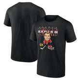 Connor Bedard Chicago Blackhawks Fanatics Player Caricature T-Shirt - Black | US 200860361