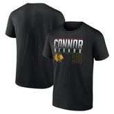 Connor Bedard Chicago Blackhawks Fanatics Name & Number T-Shirt - Black | US 200860463