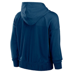 Chicago Bears Women's Script Lock Full-Zip Hoodie - Navy Hoodies