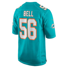 Quinton Bell Miami Dolphins Game Jersey - Aqua Jerseys