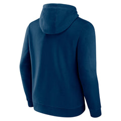 Seattle Kraken Fanatics Authentic Pro Core Secondary Fleece Pullover Hoodie - Deep Sea Blue | US 200864738