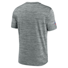 Dallas Cowboys Sideline Velocity Throwback Logo Dri-FIT T-Shirt - Gray T-shirts