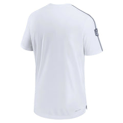 Dallas Cowboys 2024 Sideline Coach UV Performance T-Shirt - White T-shirts
