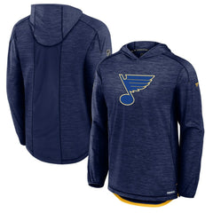 St. Louis Blues Fanatics Authentic Pro Rink Lightweight Pullover Hoodie - Navy | US 200869840