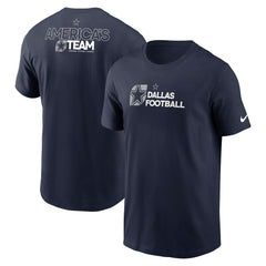 Dallas Cowboys Essential T-Shirt - Navy T-shirts