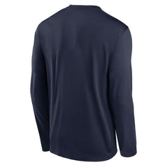 Dallas Cowboys Icon Legend Performance Long Sleeve T-Shirt - Navy T-shirts