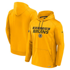 Boston Bruins Fanatics Authentic Pro Rink Fleece Pullover Hoodie - Gold | US 200870273
