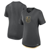 Vegas Golden Knights Fanatics Women's Authentic Pro Rink Tech T-Shirt - Gray | US 200870403
