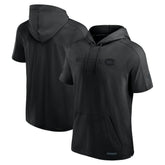 Montreal Canadiens Fanatics Authentic Pro Road Performance Short Sleeve Pullover Hoodie - Black | US 200871141