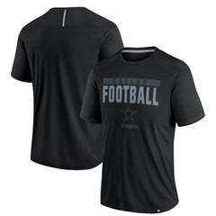 Dallas Cowboys Defender Blackout T-Shirt - Black T-shirts