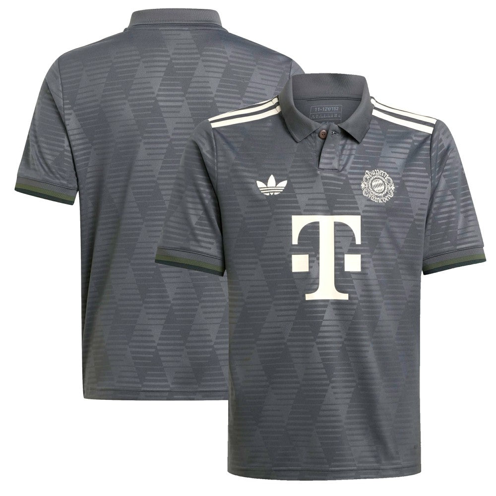 Bayern Munich Youth 2024/25 Wiesn Replica Jersey Gray - Adidas online