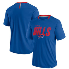 Buffalo Bills Defender Fade Slant T-Shirt - Royal T-shirts