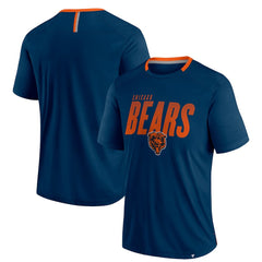 Chicago Bears Defender Fade Slant T-Shirt - Navy T-shirts