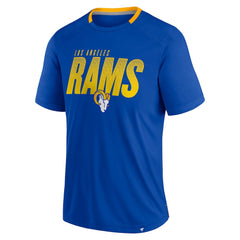 Los Angeles Rams Defender Fade Slant T-Shirt - Royal T-shirts