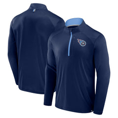 Tennessee Titans Defender Long Sleeve Quarter-Zip Jacket - Navy Jackets