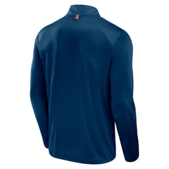 Houston Texans Defender Long Sleeve Quarter-Zip Jacket - Navy Jackets