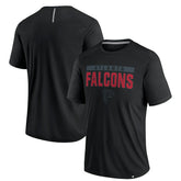 Atlanta Falcons Defender Blackout T-Shirt - Black T-shirts