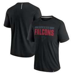 Atlanta Falcons Defender Blackout T-Shirt - Black T-shirts