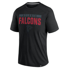 Atlanta Falcons Defender Blackout T-Shirt - Black T-shirts