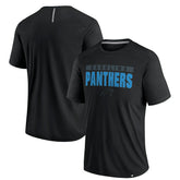 Carolina Panthers Defender Blackout T-Shirt - Black T-shirts