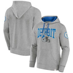 Detroit Lions Label Maker Pullover Hoodie - Blue Hoodies