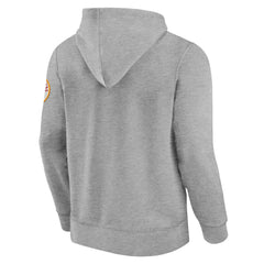 Arizona Cardinals Label Maker Pullover Hoodie - Heather Gray Hoodies