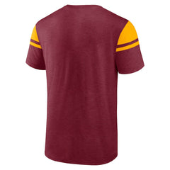 Washington Commanders Old School Play Slub T-Shirt - Burgundy T-shirts