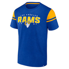 Los Angeles Rams Old School Play Slub T-Shirt - Royal T-shirts