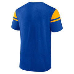 Los Angeles Rams Old School Play Slub T-Shirt - Royal T-shirts
