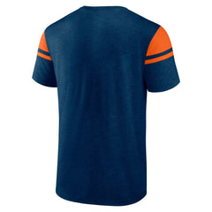 Chicago Bears Old School Play Slub T-Shirt - Navy T-shirts