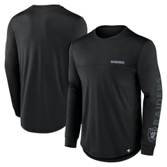 Las Vegas Raiders Blackout Long Sleeve T-Shirt - Black T-shirts