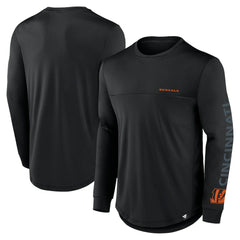 Cincinnati Bengals Blackout Long Sleeve T-Shirt - Black T-shirts
