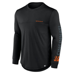 Cincinnati Bengals Blackout Long Sleeve T-Shirt - Black T-shirts