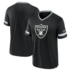 Las Vegas Raiders Stripe Stacking T-Shirt - Black T-shirts