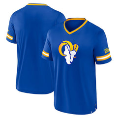Los Angeles Rams Stripe Stacking T-Shirt - Royal T-shirts