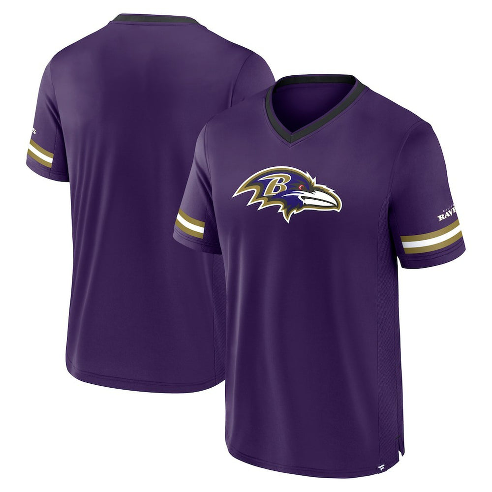 Baltimore Ravens Stripe Stacking T-Shirt - Purple T-shirts