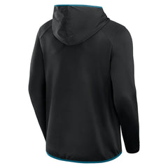 Jacksonville Jaguars Transitional Defender Hoodie Long Sleeve T-Shirt - Black Hoodies