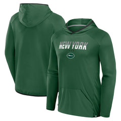 New York Jets Transitional Defender Hoodie Long Sleeve T-Shirt - Green Hoodies