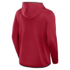 Tampa Bay Buccaneers Transitional Defender Hoodie Long Sleeve T-Shirt - Red Hoodies